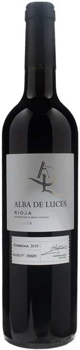 Vorderseite Alba de Luces Tempranillo Rioja Crianza 2019