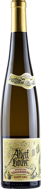 Front Albert Boxler Alsace Pinot Gris Grand Cru Sommerberg W 2015