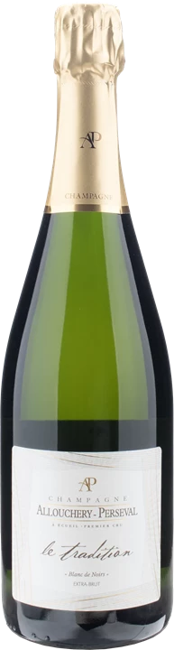 Fronte Allouchery-Perseval Champagne Le Tradition 1er Cru Blanc De Noirs Extra Brut