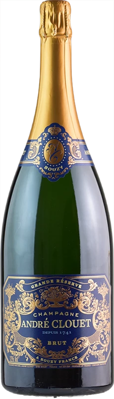Fronte Andre Clouet Champagne Grande Reserve Magnum