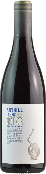 Avant Anthill Farms Baker Ranch Vineyard Pinot Noir 2016
