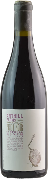Vorderseite Anthill Farms Campbell Ranch Vineyard Pinot Noir 2018