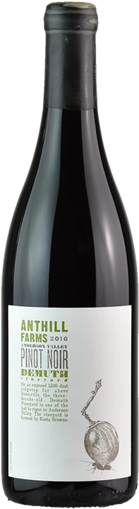 Vorderseite Anthill Farms Demuth Vineyard Pinot Noir 2016