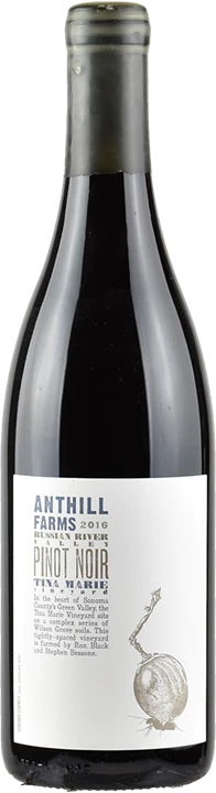 Vorderseite Anthill Farms Tina Marie Vineyard Pinot Noir 2016