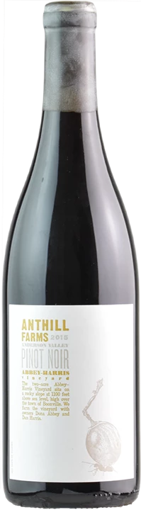 Front Anthill Farms Winery Abbey Harris Vineyard Pinot Noir 2015