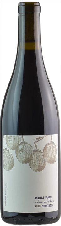Vorderseite Anthill Farms Winery Pinot Noir Sonoma Coast 2018