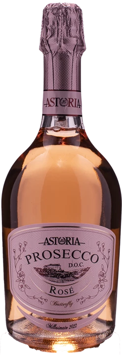 Front Astoria Prosecco Butterfly Rosé Extra Dry Millesimato 2022