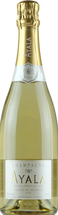 Front Ayala Champagne Blanc de Blancs 2010