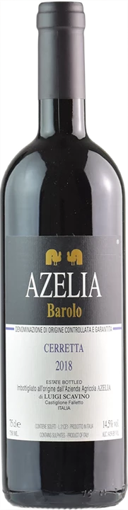 Front Azelia Barolo Cerretta 2018