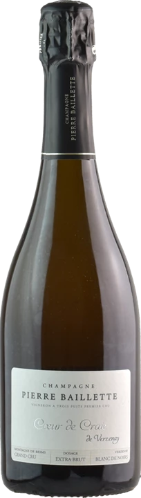 Front Baillette Champagne Grand Cru Coeur de Caie de Verzenay Extra Brut 2015