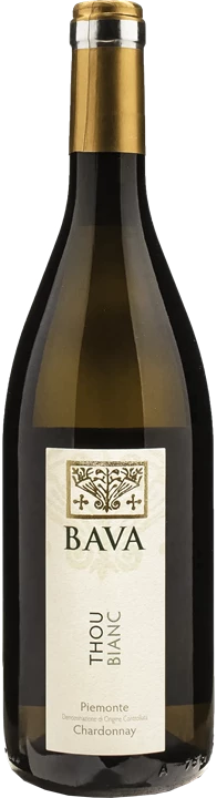 Vorderseite Bava Chardonnay Piemonte Thou Blanc 2022