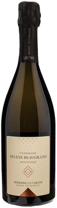 Vorderseite Beaugrand Montgueux Champagne Blanc de Blancs Derriere la Cabane Extra Brut