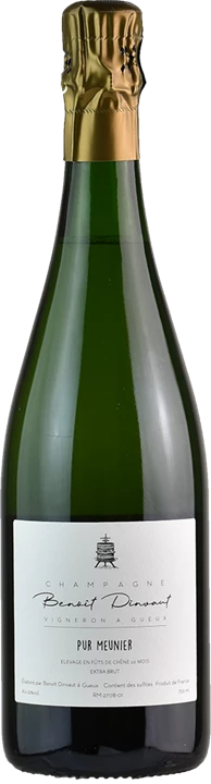 Vorderseite Benoit Dinvaut Champagne Pur Meunier Extra Brut 2012