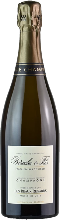 Vorderseite Bereche Champagne Beaux Regards Extra Brut Millesime 2016