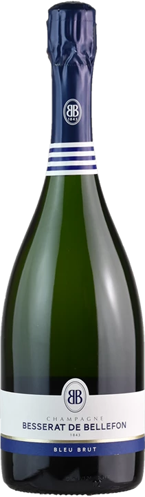 Front Besserat Champagne Cuvée de Moines Bleu Brut