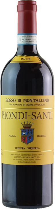 Front Biondi Santi Rosso di Montalcino Greppo 2019