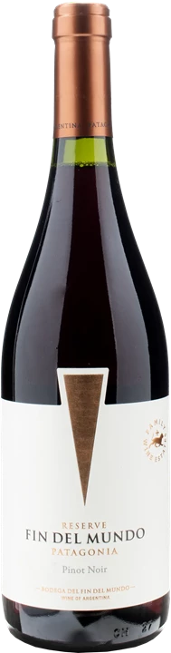 Fronte Bodega del Fin del Mundo Pinot Noir Reserva 2022
