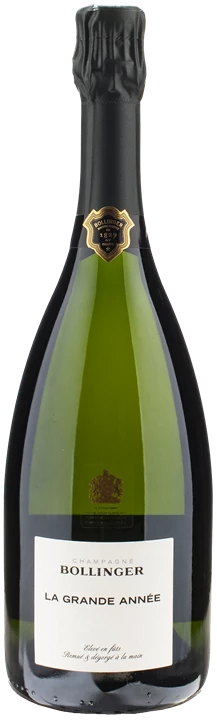 Front Bollinger Champagne La Grande Année Brut 2015