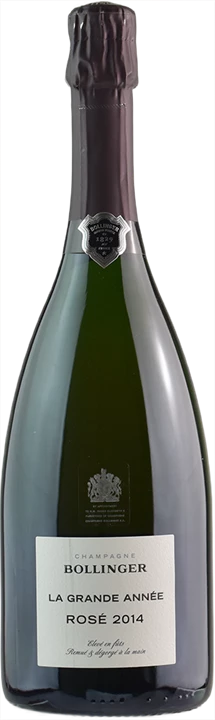 Vorderseite Bollinger Champagne La Grande Anneé Rosé Brut 2014