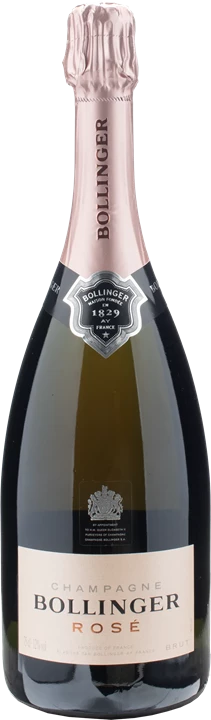 Vorderseite Bollinger Champagne Rosé Brut