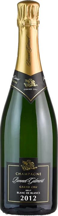 Front Bonnet-Gilmert Champagne Grand Cru Blanc de Blancs Brut Millesimé 2012