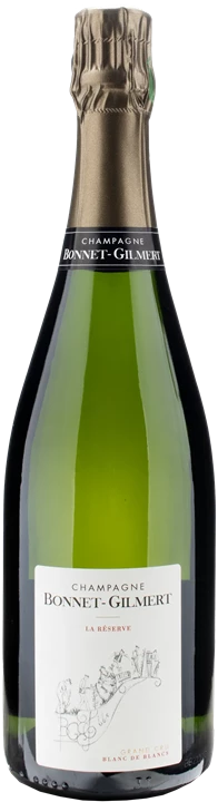 Front Bonnet-Gilmert Champagne Grand Cru Blanc de Blancs Cuvée de Réserve Brut