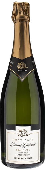 Front Bonnet-Gilmert Champagne Grand Cru Blanc de Blancs Extra Brut Cuvé de Reserve