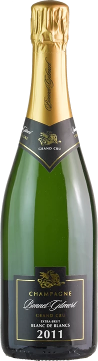 Vorderseite Bonnet-Gilmert Champagne Grand Cru Blanc de Blancs Extra Brut Millesimé 2011