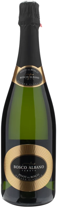 Vorderseite Bosco Albano Pinot del Bosco Brut Metodo Classico