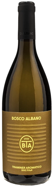 Vorderseite Bosco Albano Traminer Aromatico 2023
