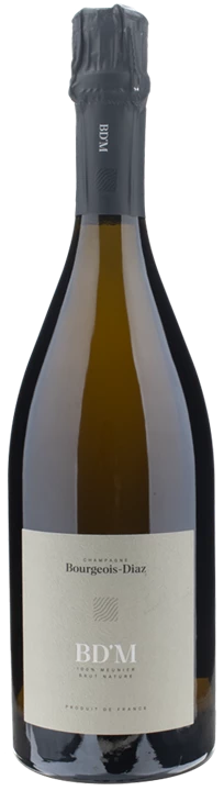 Front Bourgeois Diaz Champagne BD'M Brut Nature