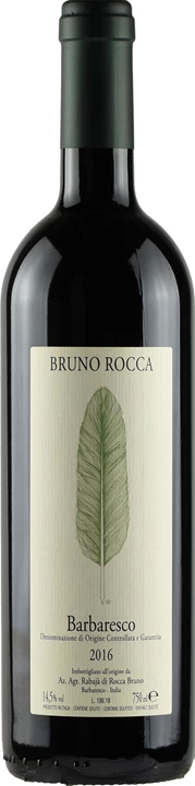 Front Bruno Rocca Barbaresco 2016