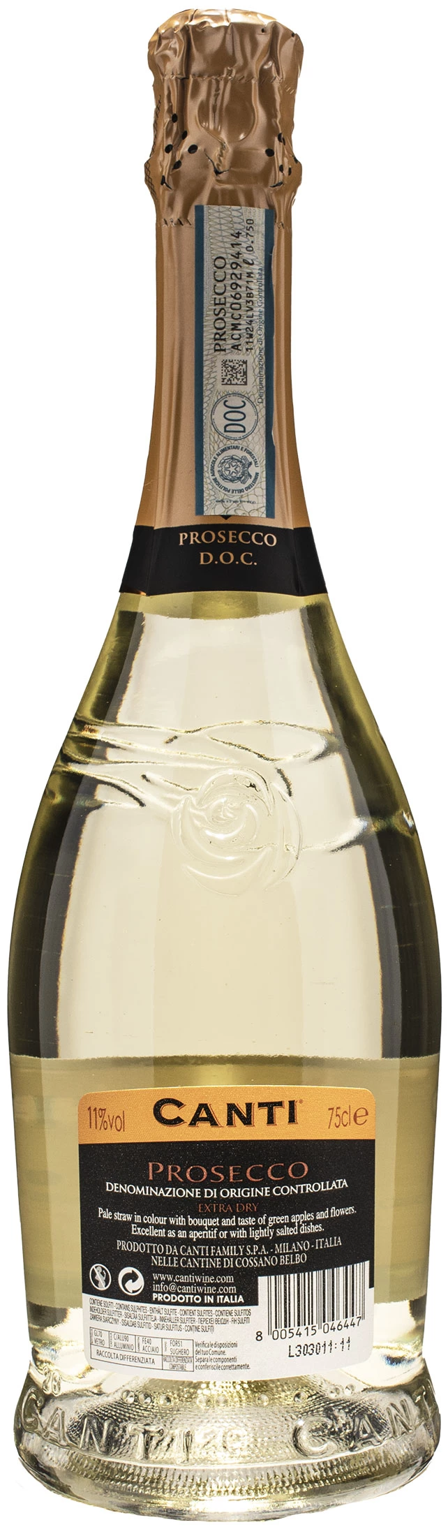 Canti prosecco extra dry millesimato 2022 - xtrawine.com
