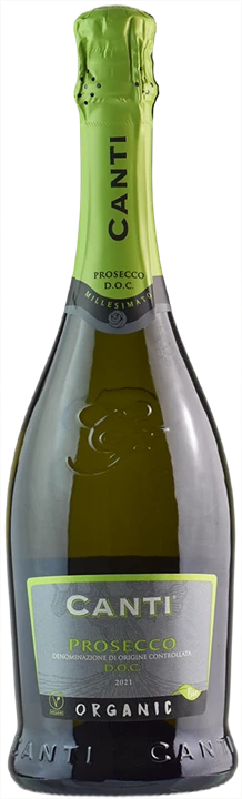 Front Canti Prosecco Organic Biologico Extra Dry 2021