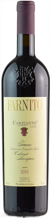 Front Carpineto Farnito Cabernet Sauvignon 2016