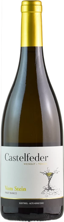 Vorderseite Castelfeder Pinot Bianco Vom Stein 2020