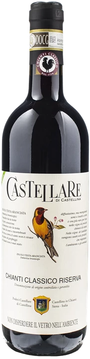 Vorderseite Castellare di Castellina Chianti Classico Riserva 2021