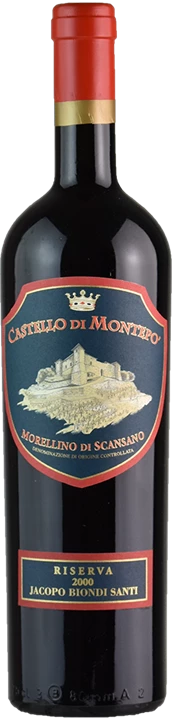 Front Castello di Montepo Morellino di Scansano Riserva 2000