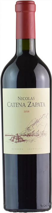 Front Catena Zapata Nicolas Catena Zapata 2018