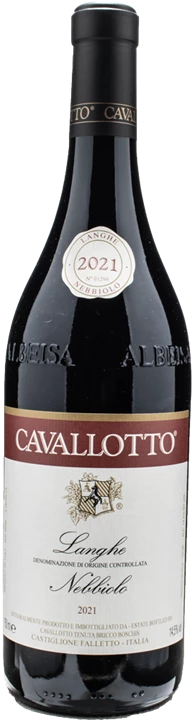 Front Cavallotto Langhe Nebbiolo 2021