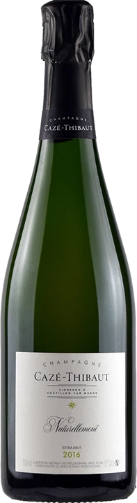 Vorderseite Cazè-Thibaut Champagne Naturellement Extra Brut 2016