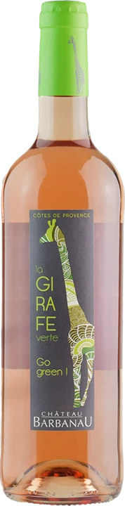 Adelante Chateau Barbanau Provence Rosé La Girafe Verte 2021