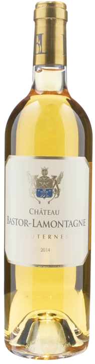 Vorderseite Chateau Bastor Lamontagne Sauternes 2014