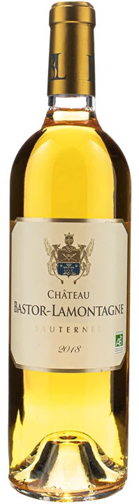 Fronte Chateau Bastor Lamontagne Sauternes Bio 2018