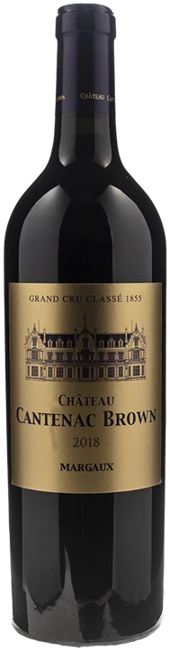 Front Chateau Cantenac Brown Grand Cru Classè Margaux 2018