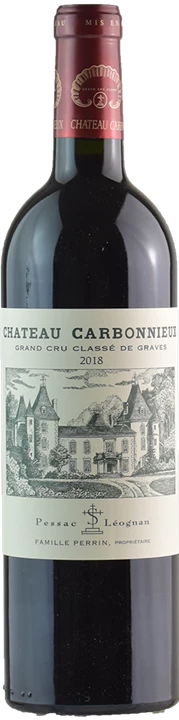 Vorderseite Chateau Carbonnieux Pessac Leognan Grand Cru Classé Rouge 2018