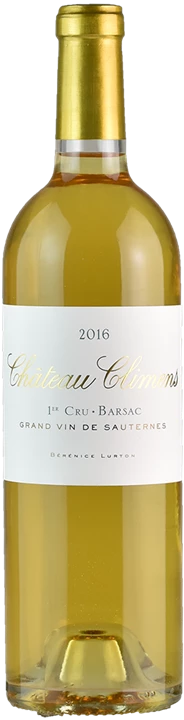 Fronte Chateau Climens Barsac 2016