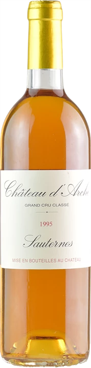 Avant Chateau d'Arche Grand Cru Classé de Sauternes 1995