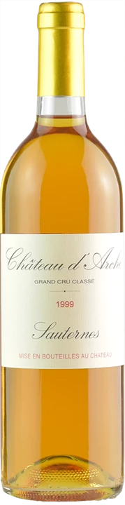 Vorderseite Chateau d'Arche Grand Cru Classé de Sauternes 1999