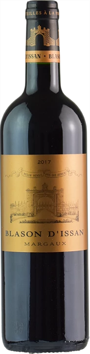 Front Chateau d'Issan Blason d'Issan Margaux 2017